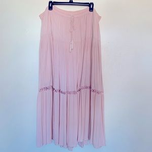 GAP maxi skirt pink, sz XL